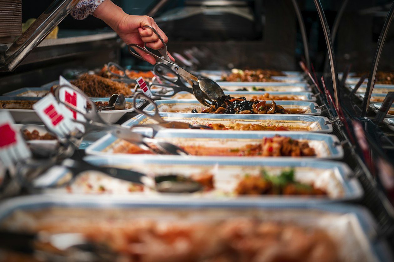 Catering buffet